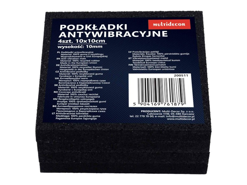 Mata antywibracyjna podkładka pod pralkę zmywarkę suszarkę
