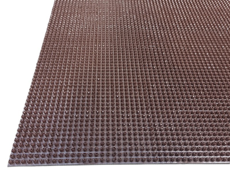 Wycieraczka igłowa na wymiar zewnętrzna 90cm brązowa