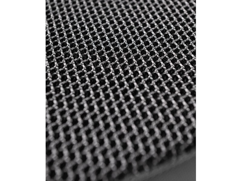 Wycieraczka wejściowa strukturalna 3D czarna półokrągła