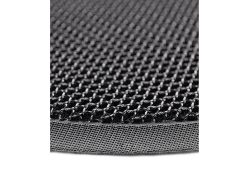 Wycieraczka wejściowa strukturalna 3D czarna półokrągła